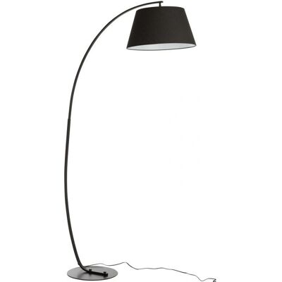 Lampe sur pied en acier noir moderne J-Line - Lampe sur pied - Publicité Lampe sur pied en acier noir moderne J-Line - Lampe sur pied - Publicité