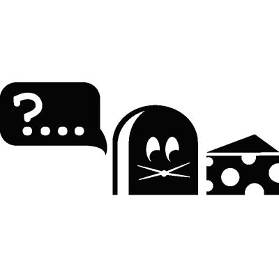 Ambiance-sticker - Sticker souris fromage - Sticker mural - Publicité Ambiance-sticker - Sticker souris fromage - Sticker mural - Publicité