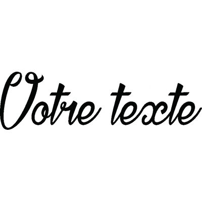Ambiance-sticker - Sticker Texte Personnalisé Calligraphie - Calligraphie - Sticker - Publicité Ambiance-sticker - Sticker Texte Personnalisé Calligraphie - Calligraphie - Sticker - Publicité