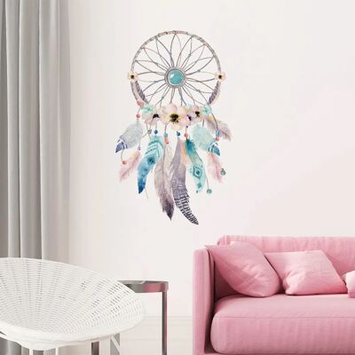 Ambiance-sticker - Dreamcatcher Plumes - Bohemio - Piume - Sticker Ambiance-sticker - Dreamcatcher Plumes - Bohemio - Piume - Sticker
