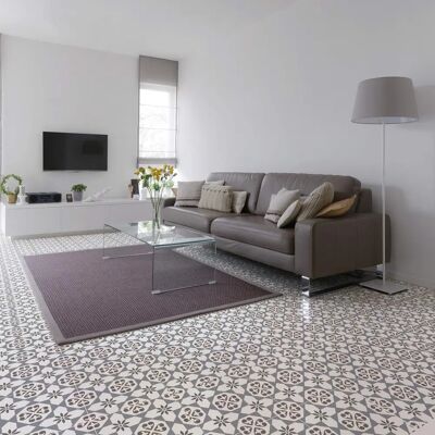 Ambiance Sticker Vinyl Tile Floor Non-slip - Wall Adhesive - Decorative Wall Sticker - 60x60cm Ambiance Sticker Vinyl Tile Floor Non-slip - Wall Adhesive - Decorative Wall Sticker - 60x60cm
