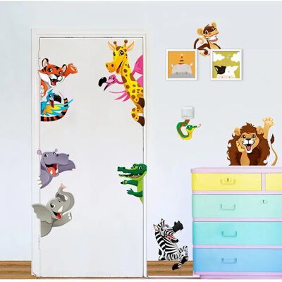 Ambiance-sticker Animaux de la savane - Sticker Ambiance-sticker Animaux de la savane - Sticker