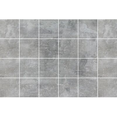 Ambiance-sticker - 24-stickers carreaux de ciment beton cire - Publicité Ambiance-sticker - 24-stickers carreaux de ciment beton cire - Publicité