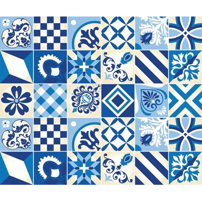 Ambiance-sticker - Borbon Tile - 30 stickers - Ensemble de stickers - Publicité Ambiance-sticker - Borbon Tile - 30 stickers - Ensemble de stickers - Publicité