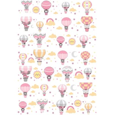 Ambiance-sticker - Frise animaux scandinaves - Sticker mural - Publicité Ambiance-sticker - Frise animaux scandinaves - Sticker mural - Publicité