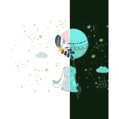 Ambiance-sticker - Lapin indien - Phosphorescent - Wall Sticker - Publicité Ambiance-sticker - Lapin indien - Phosphorescent - Wall Sticker - Publicité