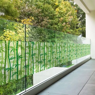 Ambiance Stickers - Privacy Vinyl for Windows - 2x0.4m Bamboo Ambiance Stickers - Privacy Vinyl for Windows - 2x0.4m Bamboo