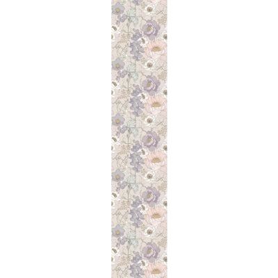 Ambiance-sticker - Fleurs vintage - H300 x L60 cm - Wallpaper - Publicité Ambiance-sticker - Fleurs vintage - H300 x L60 cm - Wallpaper - Publicité