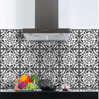 Ambiance-Live 60 Pegatinas de Azulejos - Mosaico Grís para Baño y Cocina Ambiance-Live 60 Pegatinas de Azulejos - Mosaico Grís para Baño y Cocina