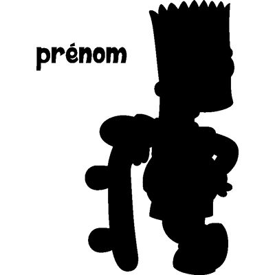 Ambiance-sticker - Sticker prénom personnalisable - Le jeune rebelle et son skate - Sticker - Publicité Ambiance-sticker - Sticker prénom personnalisable - Le jeune rebelle et son skate - Sticker - Publicité