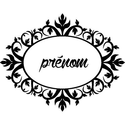 Ambiance-sticker Sticker prénom personnalisable Cadre - Sticker - Publicité Ambiance-sticker Sticker prénom personnalisable Cadre - Sticker - Publicité