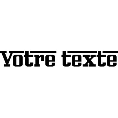 Ambiance - Custom Text - Texte personnalisable - Classique sportif - Sticker mural - Publicité Ambiance - Custom Text - Texte personnalisable - Classique sportif - Sticker mural - Publicité