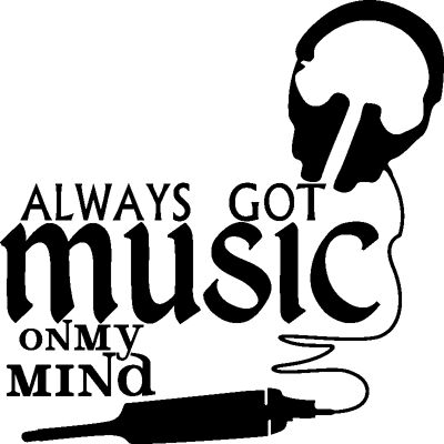 Ambiance - Music Quote - Sticker - Publicité Ambiance - Music Quote - Sticker - Publicité