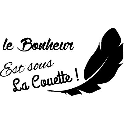Ambiance-sticker - Le bonheur - Wall sticker - Publicité Ambiance-sticker - Le bonheur - Wall sticker - Publicité