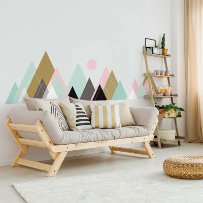 Adesivo da Parete Montagne Scandinave Ardenna - 40x60cm Adesivo da Parete Montagne Scandinave Ardenna - 40x60cm