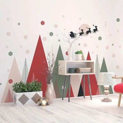 Autocollant mural AMBIANCE STICKER Montagnes Scandinaves - 40x60cm Autocollant mural AMBIANCE STICKER Montagnes Scandinaves - 40x60cm