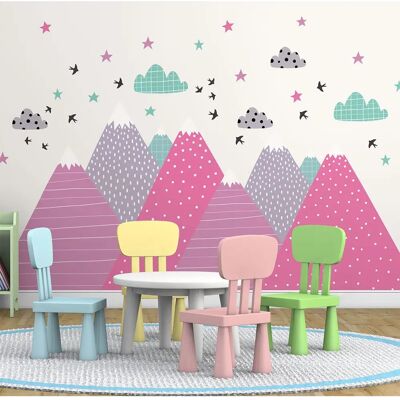 Skandináv hegymatricák - 50x75cm - AMBIANCE STICKERS Skandináv hegymatricák - 50x75cm - AMBIANCE STICKERS