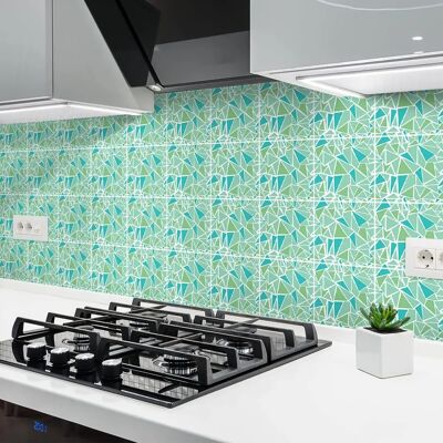 Ambiance Stickers Cement Tile Wall Decor - 24 pcs Ambiance Stickers Cement Tile Wall Decor - 24 pcs