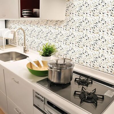 Adesivi Ambiance 60 Piastrelle Cemento Terrazzo - 15/20cm Adesivi Ambiance 60 Piastrelle Cemento Terrazzo - 15/20cm