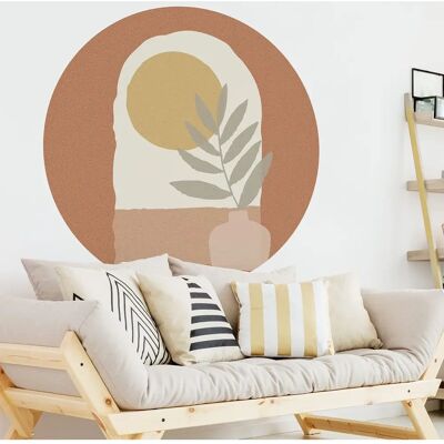 Naklejka na ścianę AMBIENCE STICKER Słoneczny Abstrakt 90x90cm Naklejka na ścianę AMBIENCE STICKER Słoneczny Abstrakt 90x90cm
