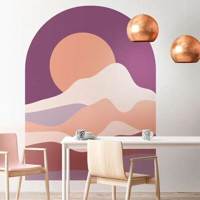 AMBIANCE STICKERS Varázslatos naplemente falmatrica - 80x60cm AMBIANCE STICKERS Varázslatos naplemente falmatrica - 80x60cm