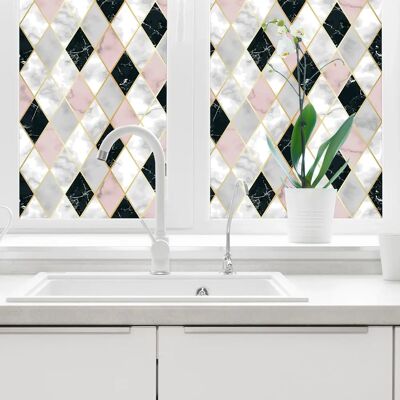 Raamsticker Diamanten Chic - 40x100cm Raamsticker Diamanten Chic - 40x100cm