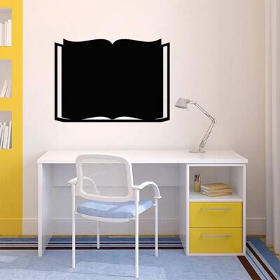 Pegatinas de Pizarra Diseño de Libro de Ambiance - 65x90cm - Decoración de Pared Pegatinas de Pizarra Diseño de Libro de Ambiance - 65x90cm - Decoración de Pared