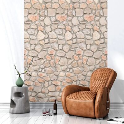 Ambiance Jasny Kamień Naklejka na ścianę - 300x60cm Dekoracja Ambiance Jasny Kamień Naklejka na ścianę - 300x60cm Dekoracja