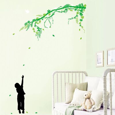 Ambiance-sticker - Branche d'arbre et oiseaux - TAILLE UNIQUE - Autocollant - Publicité Ambiance-sticker - Branche d'arbre et oiseaux - TAILLE UNIQUE - Autocollant - Publicité