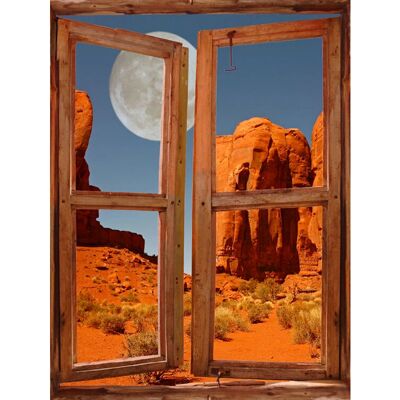 Ambiance-sticker - Grand Canyon Trompe-l'oeil - Sticker - Publicité Ambiance-sticker - Grand Canyon Trompe-l'oeil - Sticker - Publicité