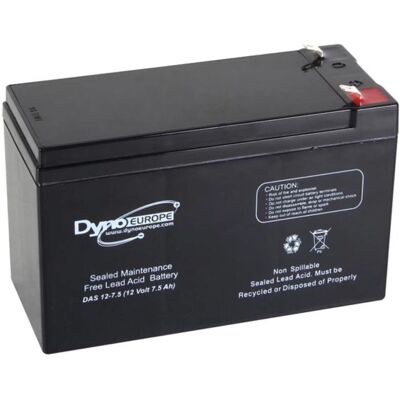 Batterie au plomb AGM Dyno Europe 12V 7,5Ah - 151x65x99mm Batterie au plomb AGM Dyno Europe 12V 7,5Ah - 151x65x99mm