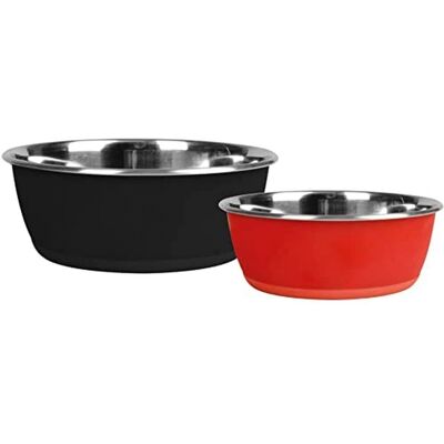 Miska dla psa Karlie - 350 ml - Czarna - Do pisania kredą Miska dla psa Karlie - 350 ml - Czarna - Do pisania kredą