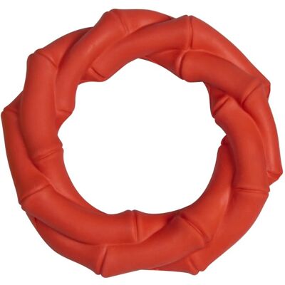 Jack and Vanilla Dog Toy Ring - Red, 11-14cm, Rubber, Cow Scent & Flavor Jack and Vanilla Dog Toy Ring - Red, 11-14cm, Rubber, Cow Scent & Flavor