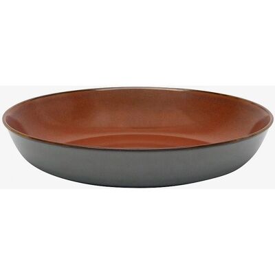 Serax Terres de Rêves dyb tallerken 17,5cm Rust- og blåfærget - Dyb Tallerken Serax Terres de Rêves dyb tallerken 17,5cm Rust- og blåfærget - Dyb Tallerken