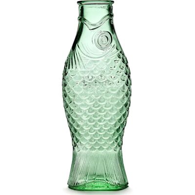 Serax Fish & Fish Bottiglia Verde - 1L - Decorazione tavolo Serax Fish & Fish Bottiglia Verde - 1L - Decorazione tavolo
