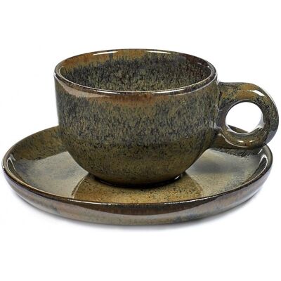 Serax Surface Kaffekopp 13cl Indi grey Serax Surface Kaffekopp 13cl Indi grey