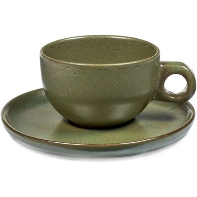 Serax Surface Cappuccino Kopp - 23cl Camogreen Serax Surface Cappuccino Kopp - 23cl Camogreen