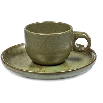 Serax Surface Espressokopp - 10cl - Camogreen Serax Surface Espressokopp - 10cl - Camogreen