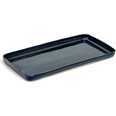 Serax Terres de Reves Serveringsskål - 37x17 - Mørk blå Serax Terres de Reves Serveringsskål - 37x17 - Mørk blå