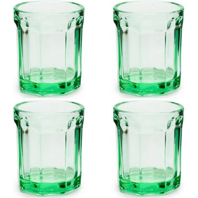 Serax - Set di 4 bicchieri Fish & Fish - Verde Serax - Set di 4 bicchieri Fish & Fish - Verde