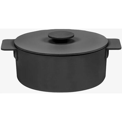Serax Surface Gietijzeren Pan - 2L, Zwart - Kookgerei Serax Surface Gietijzeren Pan - 2L, Zwart - Kookgerei