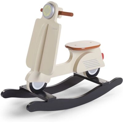 Sedia Altalena per Bambini Childhome - Stile Vespa, Crema Sedia Altalena per Bambini Childhome - Stile Vespa, Crema