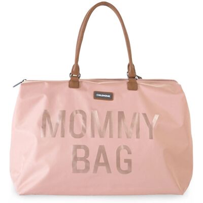 Childhome Mommy Bag Grand - Rose - Publicité Childhome Mommy Bag Grand - Rose - Publicité