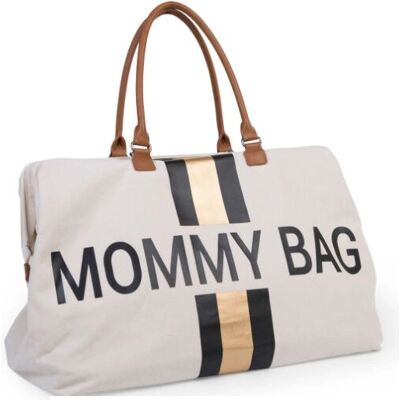 Childhome Mommy Bag Noir, Blanc, Or - Sac à Langer - Publicité Childhome Mommy Bag Noir, Blanc, Or - Sac à Langer - Publicité
