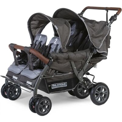 Wózek Childhome Tandem 4 Miejsca - Wózek dla Dzieci Wózek Childhome Tandem 4 Miejsca - Wózek dla Dzieci
