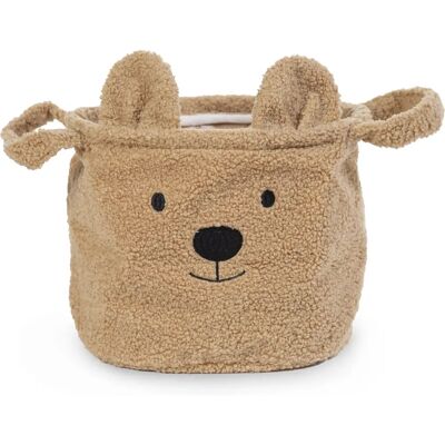 Cesto di immagazzinaggio Childhome Orso di Peluche - 25x20x20cm Cesto di immagazzinaggio Childhome Orso di Peluche - 25x20x20cm