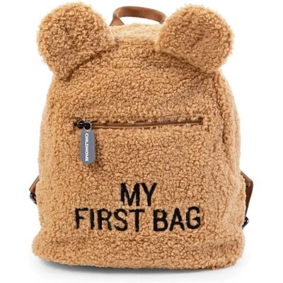 Childhome Kinder Rucksack Teddy Beige - Casual Kinder Rucksack für Kindergarten & Schule Childhome Kinder Rucksack Teddy Beige - Casual Kinder Rucksack für Kindergarten & Schule