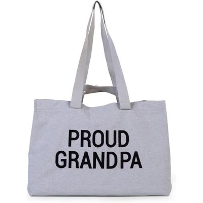 Childhome Großvatertasche Canvas grau Childhome Großvatertasche Canvas grau