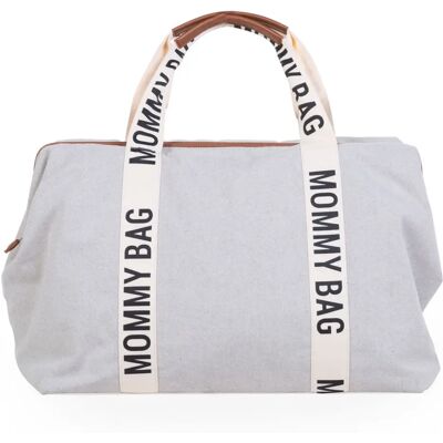 Childhome Biała płócienna torba Mommy Bag - Torba do przewijania Childhome Biała płócienna torba Mommy Bag - Torba do przewijania