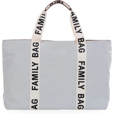 Childhome Family Bag Canvas Off White - Bolsa de viaje Childhome Family Bag Canvas Off White - Bolsa de viaje